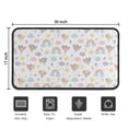 thumbnail image 5 of Pastel Fairy Rainbow Pattern Door Rugs,Washable Non Slip Door Mats Indoor,Decorative Door Mats,Entry Mat Indoor for Entrance,Bedroom,Kitchen,Bathroom,30"x17", 5 of 6