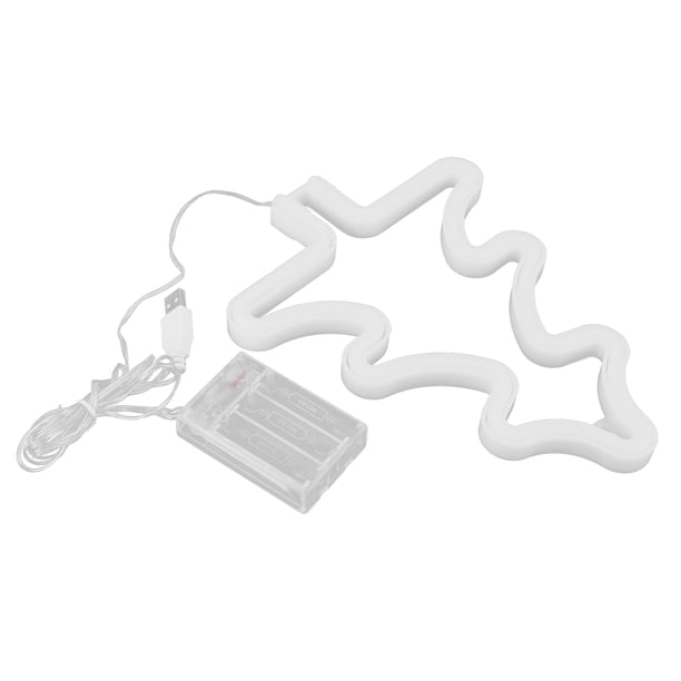 Señal De Neón De árbol De Navidad, Luz Moderna De Neón LED USB Luz De Navidad Para La Fiesta De Bodas Decoración Del Bar De Casa
