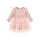 thumbnail image 1 of Vestido de Tul Rosa con Flores para Bebé Niña PATPAT 3-6 Meses, 1 of 7
