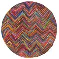 thumbnail image 2 of Safavieh Nantucket Tapis Contemporain Rose - Rond 8 Pieds, 2 of 2