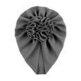 thumbnail image 4 of Wangsaura Infant Flower Hedging Cap Wild Baby Sun Flower Pleated Turban Hat, 4 of 4