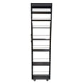 thumbnail image 5 of Jopath 7 Tier Pull-Out Multi-Tier Storage with Handle and Wheels, Single-Sided Open Shelf Multi-Functional Storage for Kitchen Living Room Narrow Spaces Black, 5 of 8
