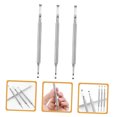 thumbnail image 4 of Raindrops 3pcs Cuticle Tools for Nails in Silver for Effective Nail, 4 of 8