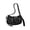 Black 1, variant on Milageto Women's Plush Bag Casual Durable Dumpling Bag Zipper Closure Trendy Tote Bag Khaki