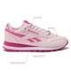 thumbnail image 2 of Zapatillas Reebok Classic Leather para Niños y Niñas Rosa Talla 5.5, 2 of 6