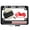 Black, variant on Motorcycle Metal License Plate Frame with Support Firefighters Duty Honor Courage Fire Service Thin Red Line (Stripe) USA Flag Design - Black