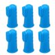 thumbnail image 2 of 6pcs Dog Finger Silicone Toothbrush Dental Hygiene Finger Brushes for Small to Large Dogs Cats and Most Pets (Blue 6pcs), 2 of 3