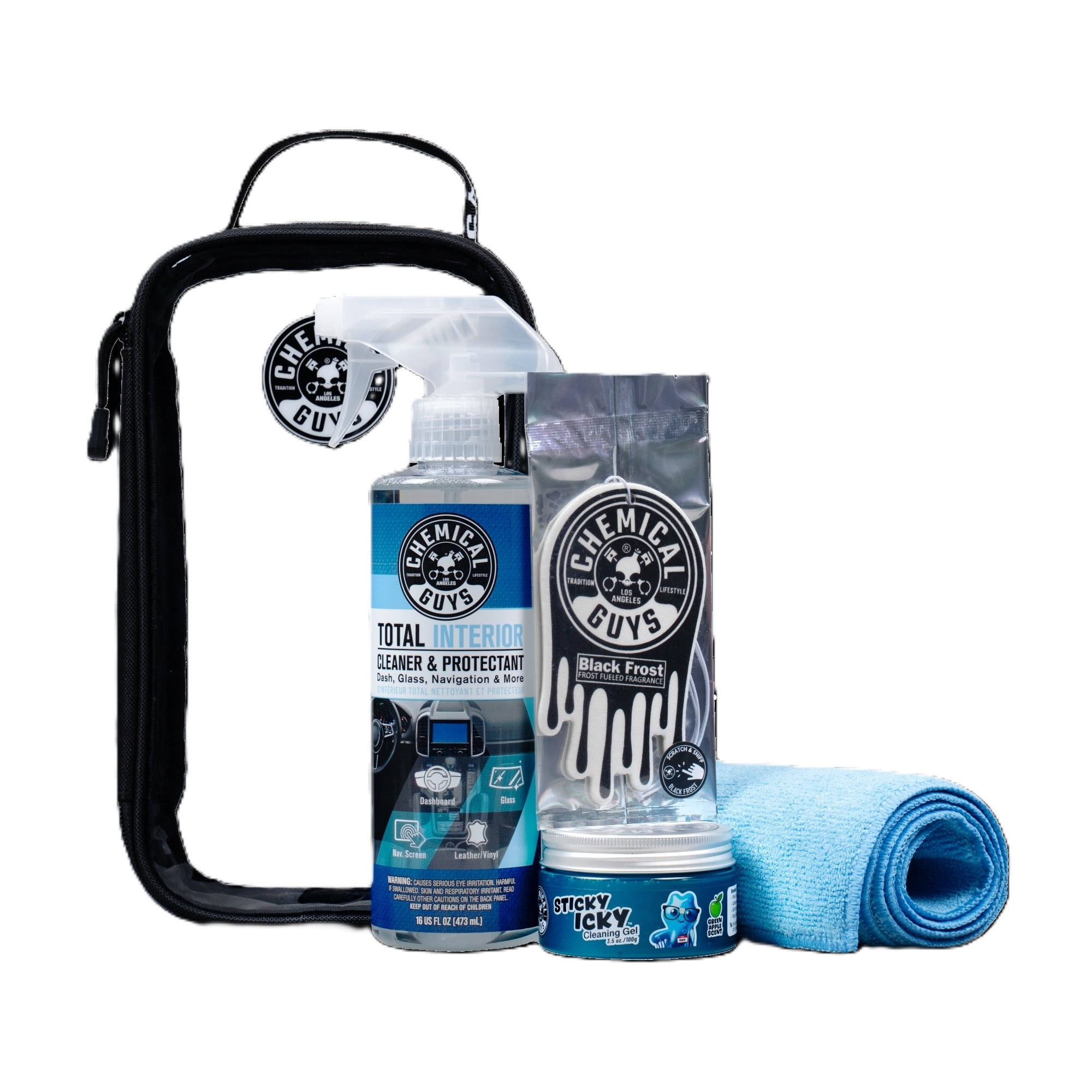 Chemical Guys Wash & Shine Car Cleaning Kit, 7pc - Walmart.com