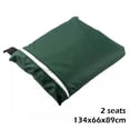 thumbnail image 1 of Cubierta De Asiento De Banco De Jardín Para Exteriores De Poliéster 210, Cubierta A Prueba De Polvo, Protector De Cubierta Antipolvo, Dobladillos Elásticos, Funda Protectora Noticed HA023657-00, 1 of 7