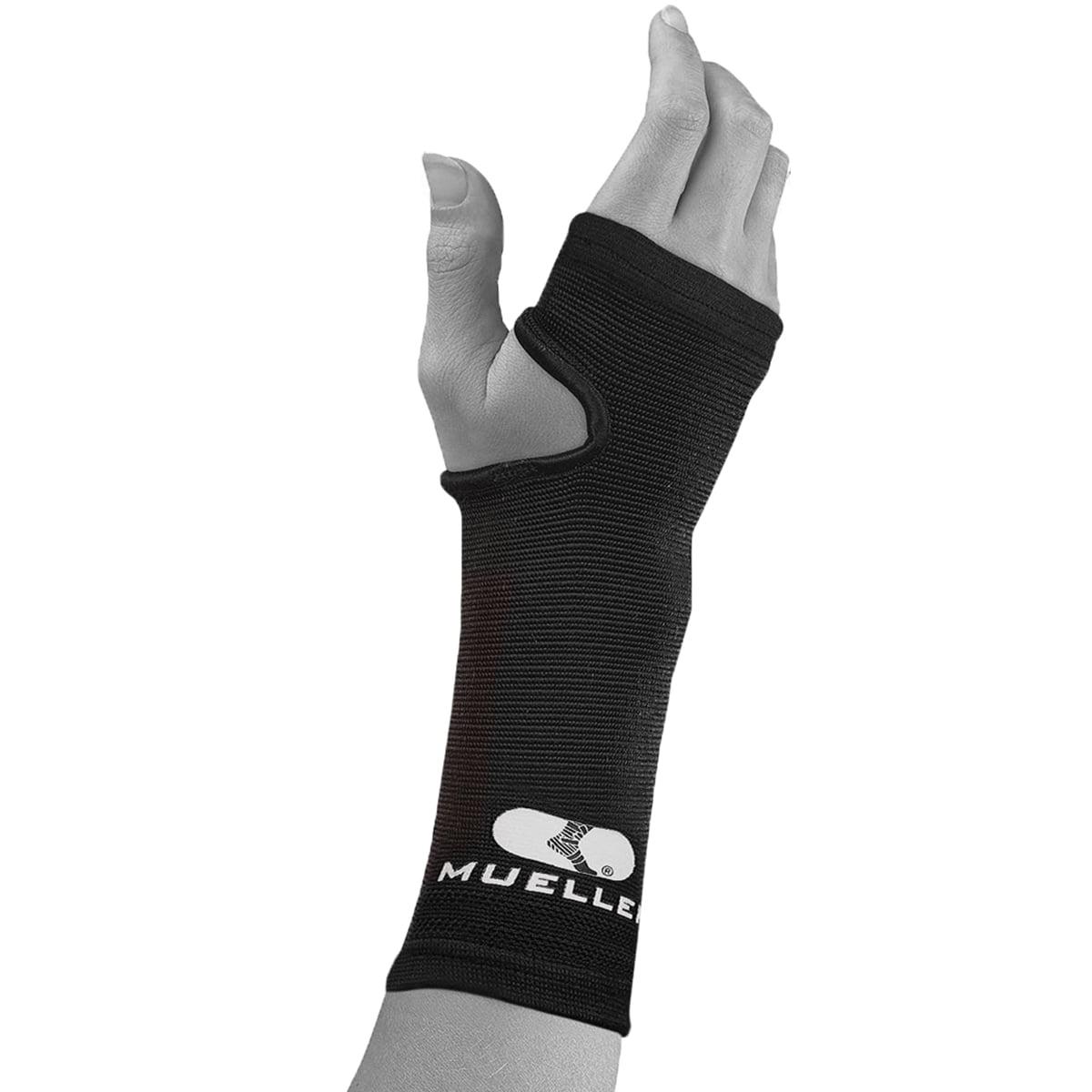 Mueller Elastic Wrist Support Brace Regular Black