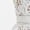 White, variant on 2026 New European and American Style Women's Black Floral Lace High Neck Long Sleeve Mini Skater Dress With Waist Belt