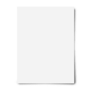 Eco Brites Too Cool Tri-Fold Poster Board 24 x 36 White/White