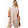 thumbnail image 5 of Chaleco cruzado con solapa AMAD Casual para mujer Talla M, 5 of 5