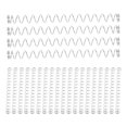 thumbnail image 1 of unbranded 200Ud Resortes De Compresión Para DIY Material Metálico Plata Para Manualidades, 1 of 7