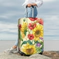 thumbnail image 6 of Picia Sunflower Cornflower Poppy Luggage Protector Cover Thicken Suitcase Protector Cover Fit 18-32 Inch Luggage-Large, 6 of 9