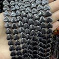 thumbnail image 3 of 10 12 14 16 20 mm Ágatas naturales en forma de corazón, cuarzo, jades, turquesas, hematita, cuentas espaciadoras sueltas para hacer joyas, pulseras DIY, 3 of 5