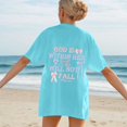 thumbnail image 1 of WILLBEST Chemise en Denim pour Femmes T-Shirt Décontracté Imprimé Col Rond Manches Courtes Ample 868, 1 of 7
