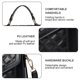 thumbnail image 3 of Bolso de hombro de moda bolso de hombro de ocio de cuero artificial portátil rómbico, 3 of 5