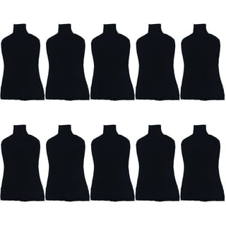 Peryiter 2 Pieces Mannequin Fabric Cover 3Upper Body Mannequin