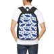 thumbnail image 4 of Fotbe Whale Mochila para Hombre y Mujer - Tela Oxford 600D Resistente - Mochila Impermeable de Gran Capacidad para Escuela, Viajes y Senderismo, 4 of 6