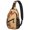 Men', variant on Colorful Dreamy Mandala Sling Backpack, Psychedelic Trippy Shoulder Bag with Abstract Pattern for Meditation Space and Emotional Healing