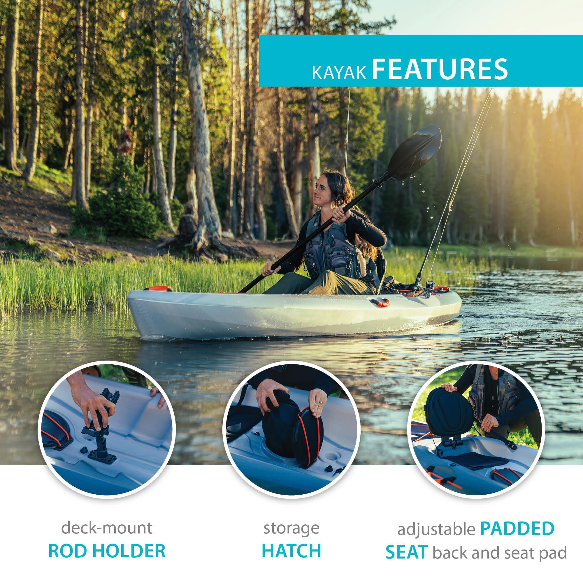 Lifetime Stealth 11 ft Sit-On-Top Kayak, Eclipse Fusion (91223)