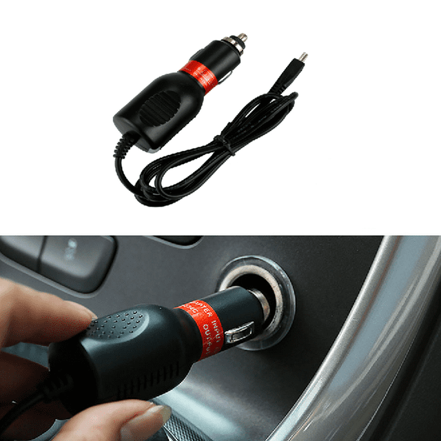 Binmer 5V 2A Mini USB Car Power Charger Adapter Cable Cord For GPS tachograph phone
