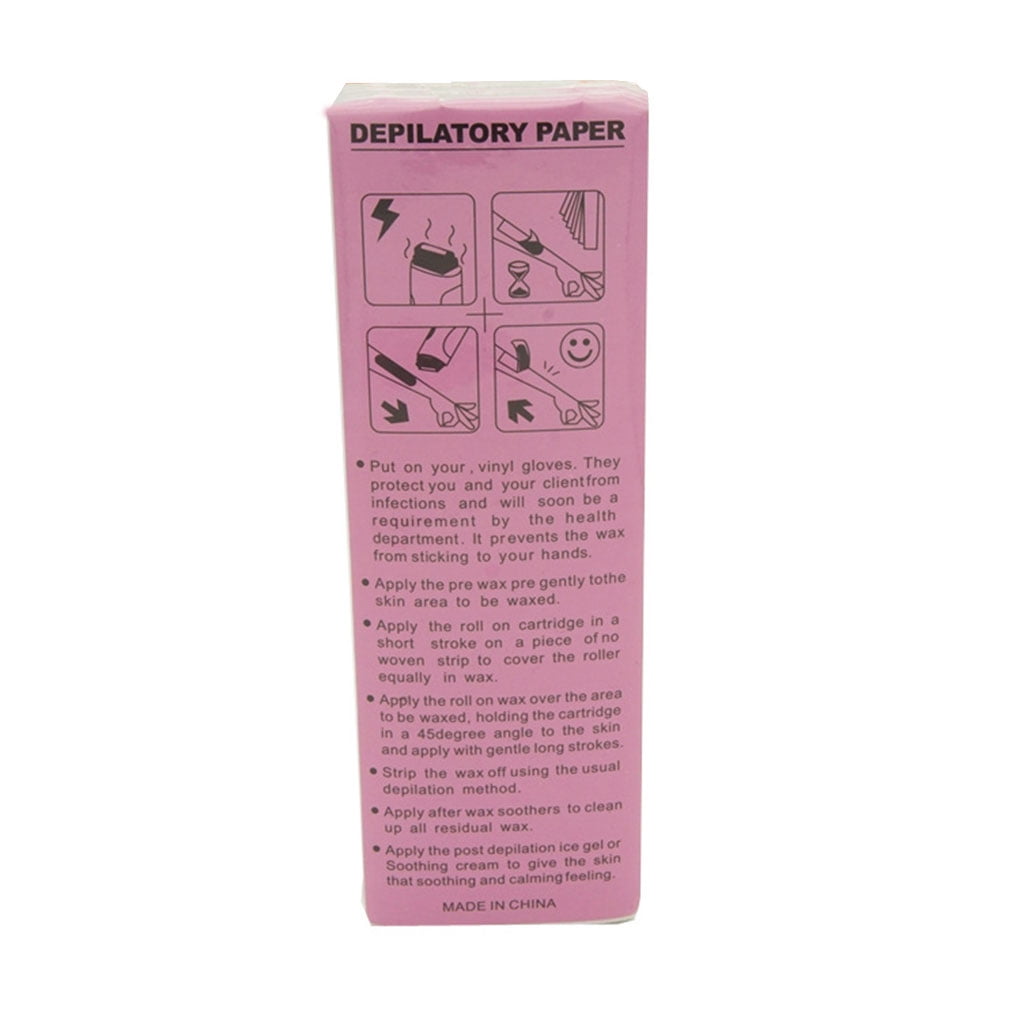 Machinehome Best Choice 80pcs Nonwoven Fabric Body Hair Remove Wax