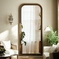 thumbnail image 2 of AUROMIR 71"x32" Arched Full Length Mirror Vintage Decor Mirror Floor Mirror, Antique Bronze, 2 of 6
