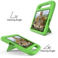 thumbnail image 4 of Allytech Kids Case for Lenovo Tab M10 Plus TB-X606F / TB-X606X 10.3 Inch FHD (2020 2nd Gen) Android Tablet, Soft EVA Rubber Children Proof Handle Kickstand Heavy Duty Protection Shockproof,Green, 4 of 6