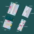 thumbnail image 6 of opvise Flower Series Cookie Biscuit 100Pcs/200Pcs Set Packaging Bags Semi-Transparent with Floral Print Design Packing Bags Home Supply C, 6 of 8