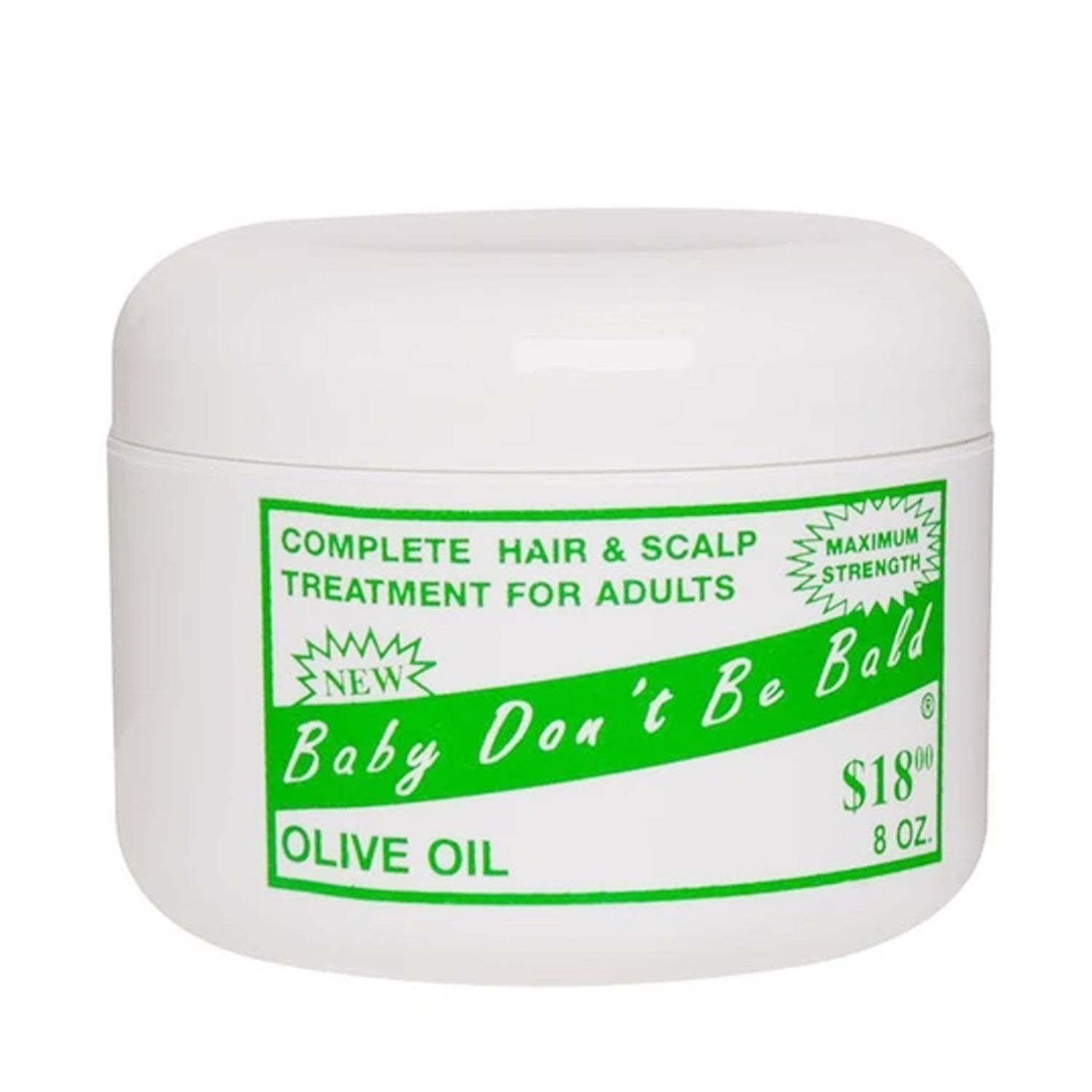 Baby Don't Be Bald Complete Scalp Nourishment For Adults with Olive Oil