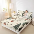 thumbnail image 4 of Feelyou Cartoon Skiing Boy Twin Sheet Sets, Outdoor Sports Lover Bedding, 3pcs, 4 of 7