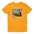 thumbnail image 2 of Disney Pixar Toy Story Saucy Cheesy Chosen Pizza Planet Men's T Shirt (Gold, S-XXXL), 2 of 4