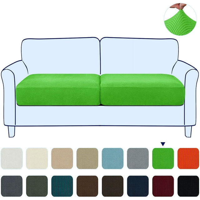Subrtex Housse de Coussin Extensible Douce Texturée pour Canapé d'Angle