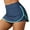 Blue, variant on Women's Athletic Swim Skirt Swimwear Dress with Bulit-in Brief Bottom