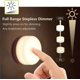 thumbnail image 3 of Luz de noche para bebés, lámpara táctil mini recargable, luz LED inalámbrica para niños, lámpara de noche portátil para lactancia, lámpara de dormitorio regulable, 3 of 5