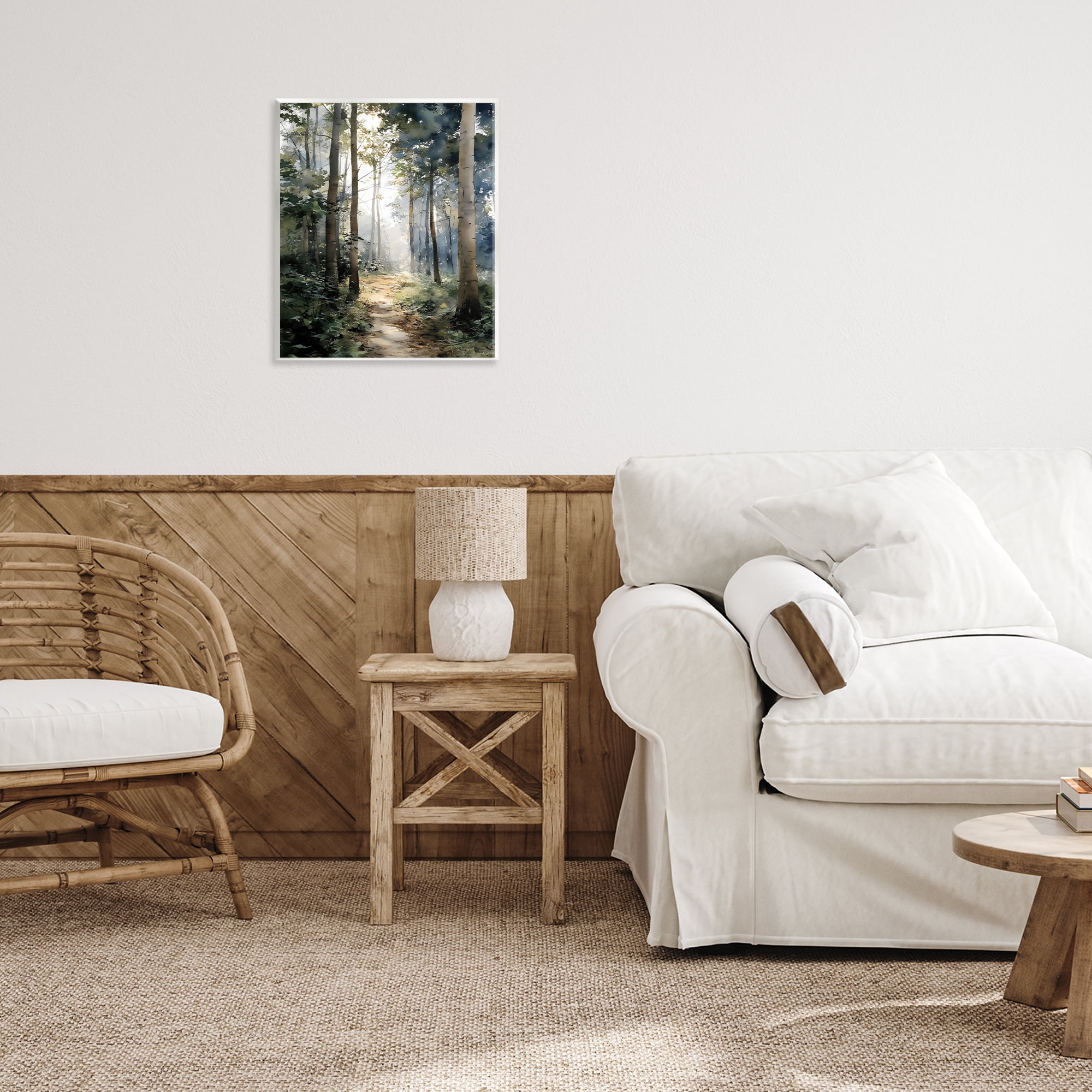 Stupell Industries Forest Path in Morning Wall Plaque Art, design by Franklyn Gregory