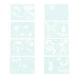 thumbnail image 2 of Papier Peint Modèle de Cycle de Vie de Peinture Manuscrite 8 Éducation, 2 of 4