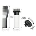 thumbnail image 3 of Hearth & Gear 3 /set Of Hair Dye Root Comb Combination Hair Dye Bottle Shampoo Brush DIY Hair Dye Extrusion And Proportion Suitable For Home Hair Salon Hair Dye (black) Deep Conditioning Texture Deep, 3 of 7