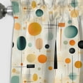 thumbnail image 2 of Designart "Abstract Expressions In Midcentury Modern I" Midcentury Blackout Curtain Single Panel, 2 of 4