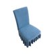 thumbnail image 2 of Funda Elástica Para Silla, Extraíble, Lavable, Fácil De Instalar, Multiusos, Apta Para Comedor, Cocina Y Oficina, Color Azul, 2 of 7