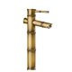 thumbnail image 2 of Estilo antiguo Grifo de baño Grifos de lavabo de bronce Agua caliente y fría Jardín WC Griferías, 2 of 11