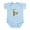 Sky Blue, variant on CafePress - Tiki Time! Body Suit - Baby Light Bodysuit, Size Newborn - 24 Months