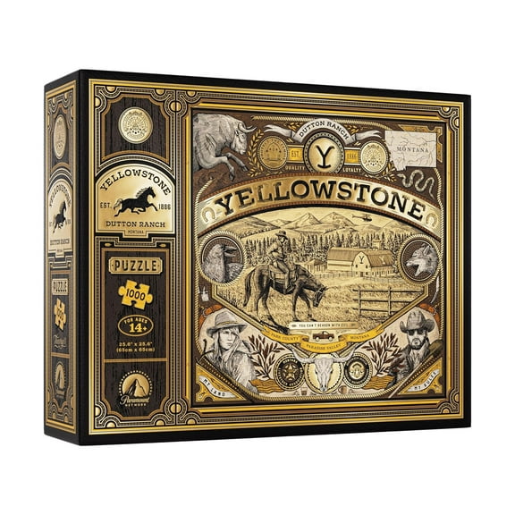 Yellowstone Jigsaw Puzzle, 1,000 Pieces