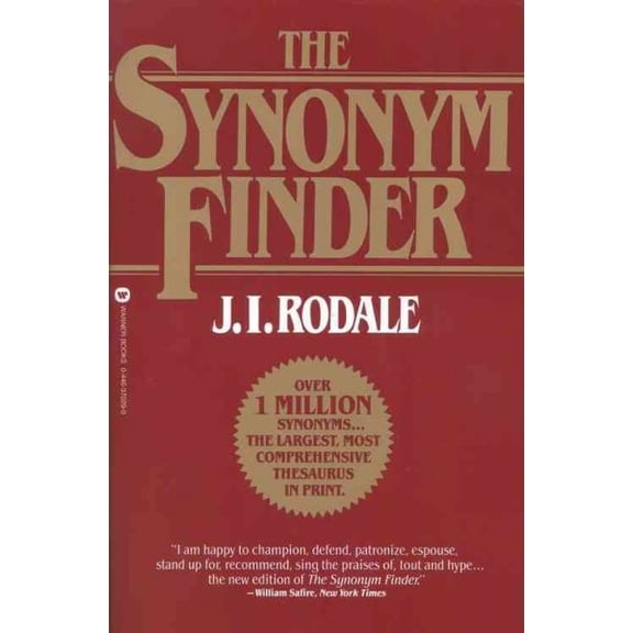 Pre-Owned The Synonym Finder (Paperback) 0446370290 9780446370295