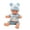 Blue, variant on Blue 12 Inch Soft Doll With Accessories For 3+ Year Old Boys And Girls Can Make Sound Toy