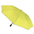 thumbnail image 3 of POBUDS Windproof Automatic Umbrella – Steel-Carbon Fiber Frame, UV-Blocking Black Coating Inside, Auto Open/Close - Icterine YELLOW, 3 of 8