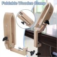 thumbnail image 1 of Adjustable Wood Leather Craft Hand Stitching Pony Lacing Sewing Diy Tools H7, 1 of 5