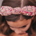 thumbnail image 5 of Monebena Knot Headbands for Girls, Embellished Pearl Rhinestone Knotted Hair Bands for Kids, Pink Toddler Headband Accessories, Cute Little Girl Hairbands, Sparkly Head Band for Tweens, 5 of 9